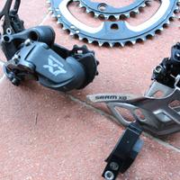 Gruppo SRAM 2x10 - X7/X0 touring/cicloturismo/MTB