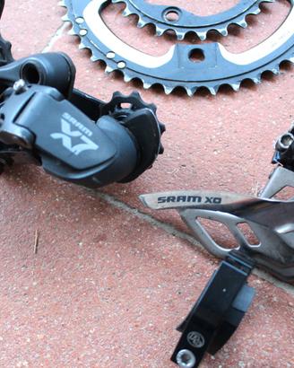 Gruppo SRAM 2x10 - X7/X0 touring/cicloturismo/MTB