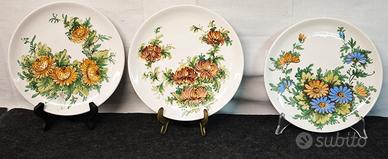 Ceramica Maria – Set 3 piatti decorativi