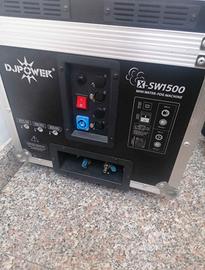 Macchina DJPower xsw1500 per creazione fumo/nebbia