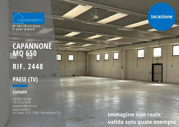 Capannone 650 mq Paese (TV) Rif. 2448