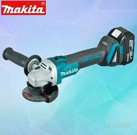 Makita Smerigliatrice + batteria 6Ah + caricatore