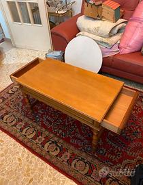 TAVOLINO DA SOGGIORNO IN LEGNO VINTAGE 