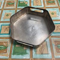 Vassoio ottagonale  con timbri