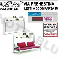 Letto a Scomparsa Smart Beds 1p Materasso Omaggio