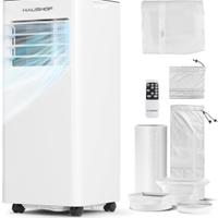 HAUSHOF Condizionatore Portatile 9000BTU 4-IN-1