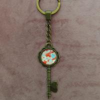 portachiavi a forma di chiave 