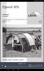 tenda campeggio 