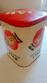 scatola di latta vintage