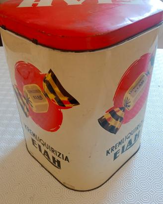 scatola di latta vintage