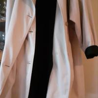 Trench impermeabile rivestito di caldo cotone