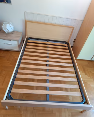 letto una piazza e mezza con materasso 