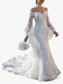 vestito da sposa stile liberty 