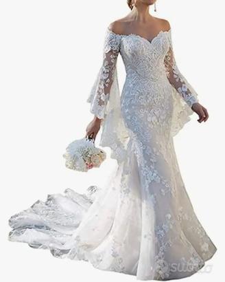 vestito da sposa stile liberty 