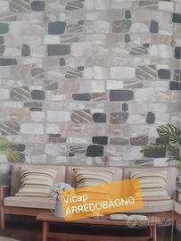 RIVESTIMENTO EFFETTO PIETRA GRES PORCELLANATO 