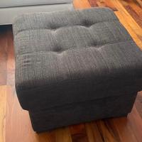 Pouf color marrone