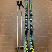 Sci Volkl Supersport 175 cm + racchette 130 cm