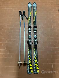 Sci Volkl Supersport 175 cm + racchette 130 cm
