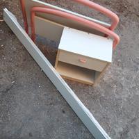 Comodino con cassetti tavarche legno letto bimba