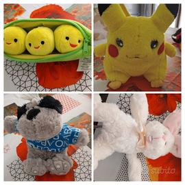 Peluche vintage a 10 euro l'uno 