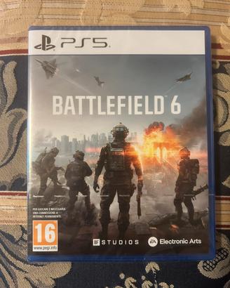 BATTLEFIELD 6 SIGILLATO