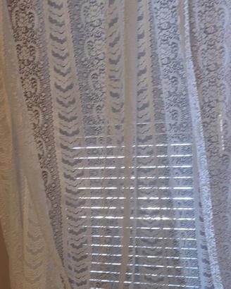 tenda vintage anni 70 in pizzo