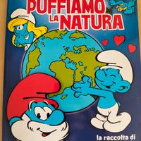 album completo con figurine dei puffi