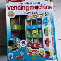 Distributore Automatico delle Merende in Legno