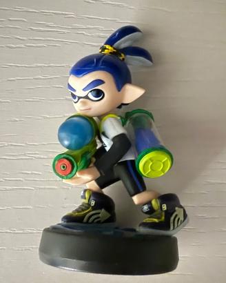 Amiibo Inkling Boy Splatoon wii