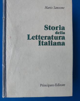 Storia della letteratura italiana di Mario Sansone