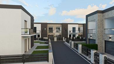 VILLA A SCHIERA CENTRALE A CODOGNO