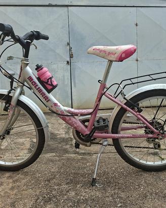 bicicletta molinari per bambine con 6 marce