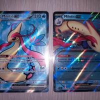 Lotto di 2 Carte Pokemon Milotic Ex 217/191 e 042