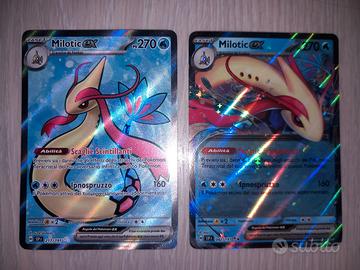 Lotto di 2 Carte Pokemon Milotic Ex 217/191 e 042