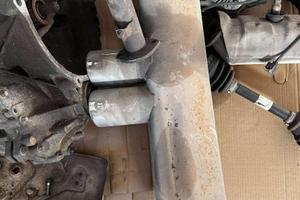 Scarico + Catalizzatore Smart Brabus 451