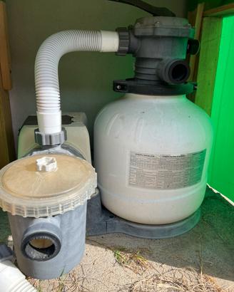 Pompa a sabbia per piscina