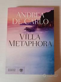 Libro Andrea De Carlo Villa Metaphora