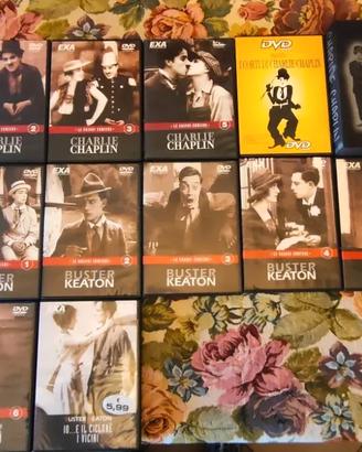 DVD CHARLIE CHAPLIN Charlot + BUSTER KEATON