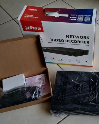 NVR Dahua registratore video di rete + HDD 500gb