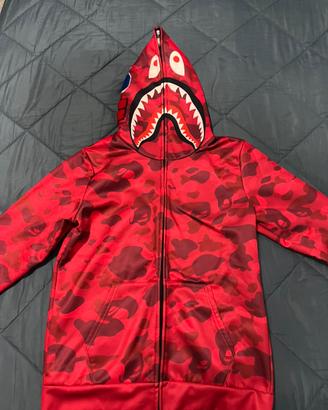 felpa e pantaloncino bape taglia S