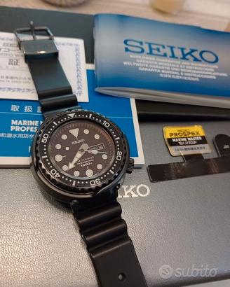 Seiko Tuna marinemaster SBBN 013 darth tuna