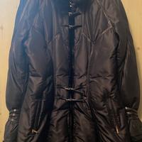 Giaccone nero imbottito Roberto Cavalli tg L