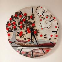 Orologio da muro in cartapietra