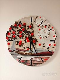 Orologio da muro in cartapietra