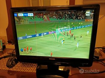 TV LCD Toshiba 19AV505D 19'' con difetto
