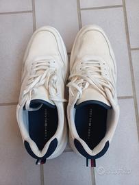 scarpe bianche tommy hilfiger