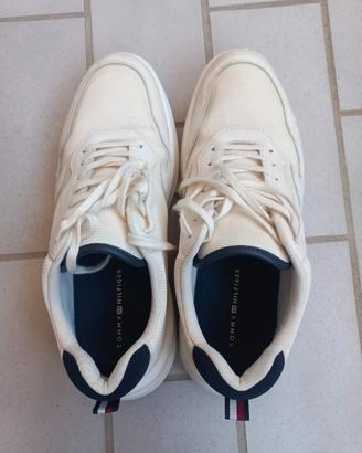 scarpe bianche tommy hilfiger