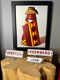 Trittico Smaltate - Vintage