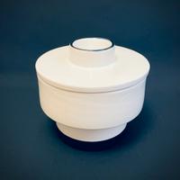 Contenitore modernista Ceramiche Rometti