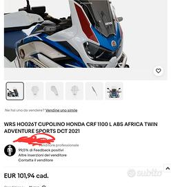 Cupolino WRS AFRICA TWIN 1100